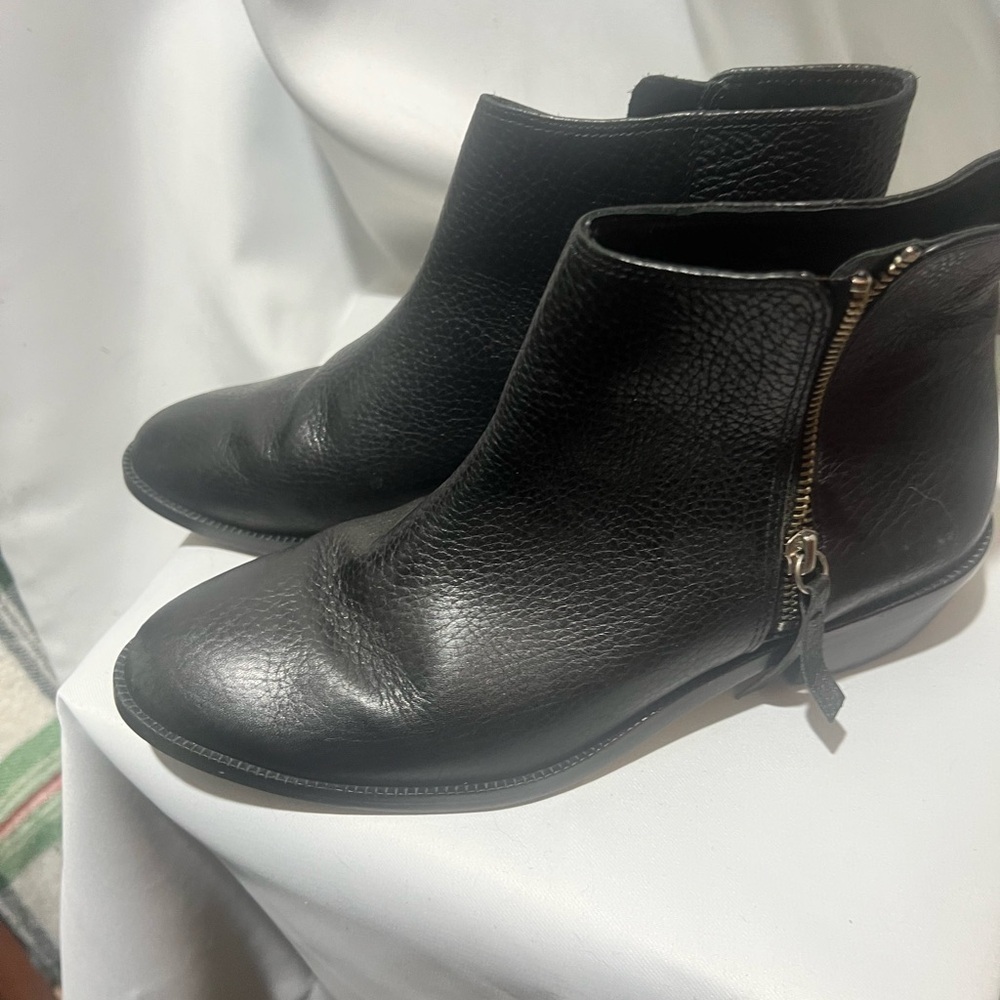 J.Crew Black Leather Loafers - Picture 3 of 9